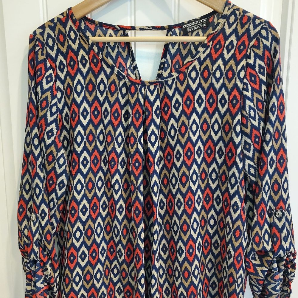 Papermoon 3/4 to Full Length Sleeve Blouse